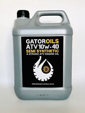 5 litres Gator ATV 10W-40 Semi-Synthetic 4 Stroke Engine Oil Quad bikes API SL