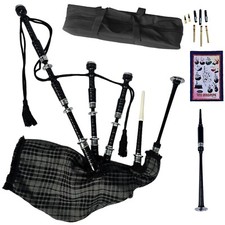 Grey Watch Tartan Bagpipe with