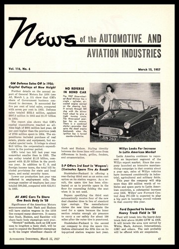1957 bond minicar single - bond,