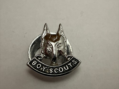 Vintage boy scouts wolf fox - boy,