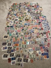 Stamp Collection Vintage Bundle Job Lot Loose Foreign Countries