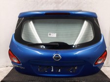 NISSAN QASHQAI ACENTA MK1 2006-2010 BLUE BV4 Rear Tailgate Bootlid OEM 5D025