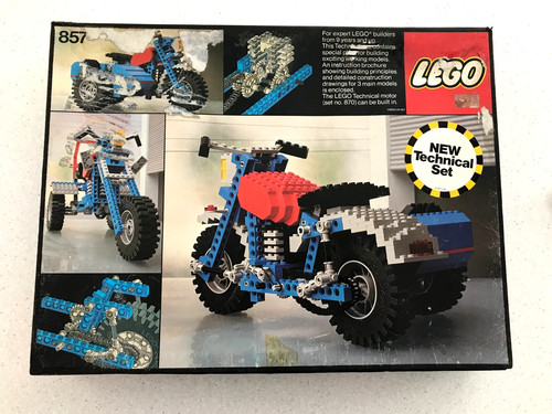 Lego technic 857 - 857, motorcycle