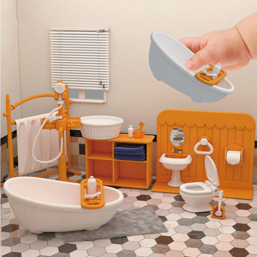 Dolls house furniture - dolls,