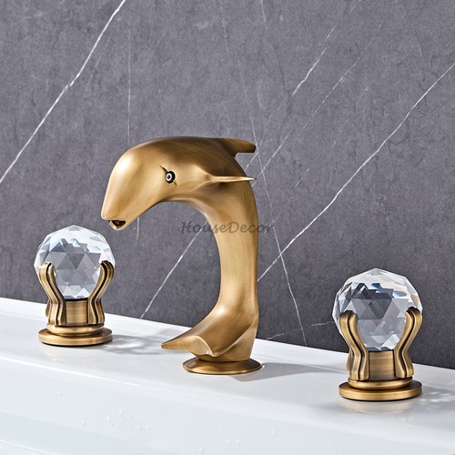 Luxury dolphin antique brass - antique,