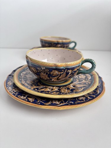 Rare pair vintage deruta - pair,