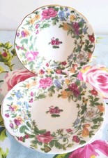 Pair Of Vintage Bone China
