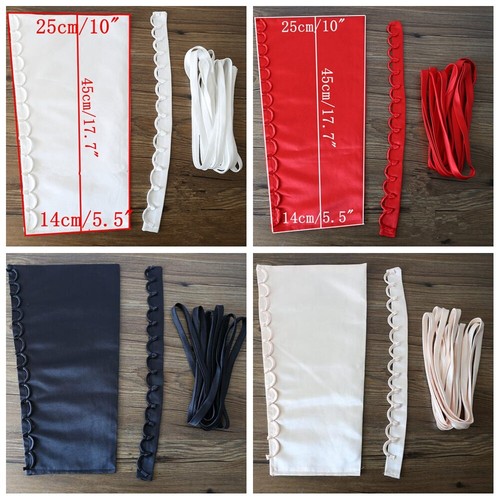 3pcs set satin corset kit - 3pcs,