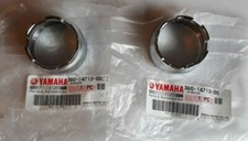 2 Nos YAMAHA RD250A+B+C+D, RD350A+B EXHAUST CONNECTOR  NUTS 360-14713-00 Rare