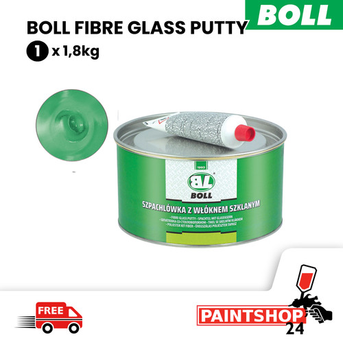 Fibre glass putty boll - fibre, fiber