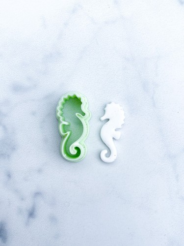Seahorse polymer clay - seahorse,