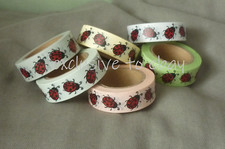 Washi Tape - Ladybird Design