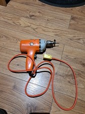 Vintage Collectable Black & Decker D500N 3 Drill 240v Single Speed Exc w/order