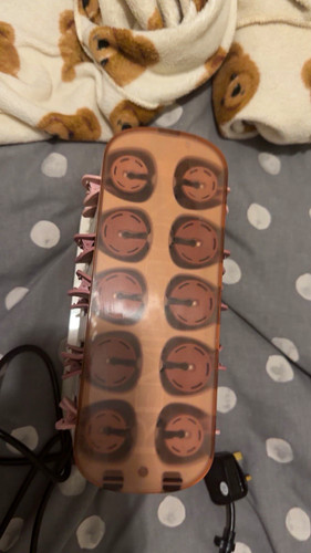 Electric hot rollers set with - set,