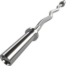 GYM MASTER Olympic EZ Curl Bar
