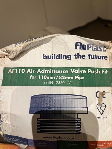Floplast air admittance valve - floplast,