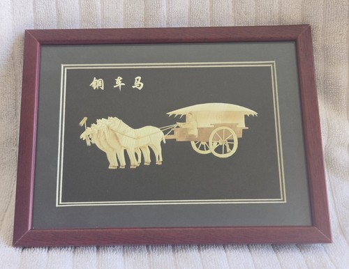 Chinese framed art - framed,