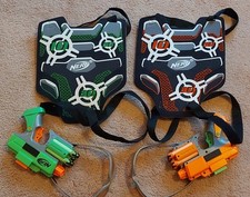 Nerf Dart Tag 2-Player Duel System Starter Pack - Pistols, Darts, Vests, Glasses