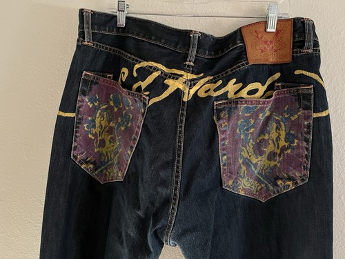 Vtg y2k hardy denim - ed,