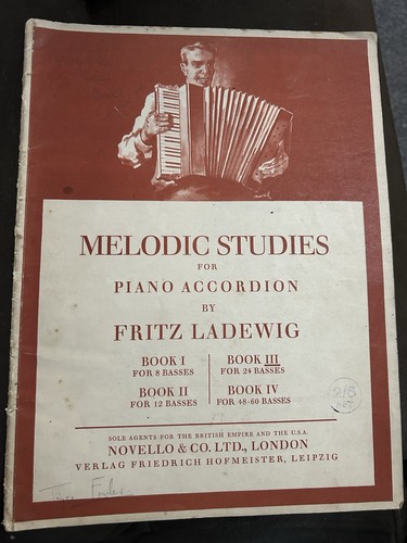 Melodic studies for - for, piano