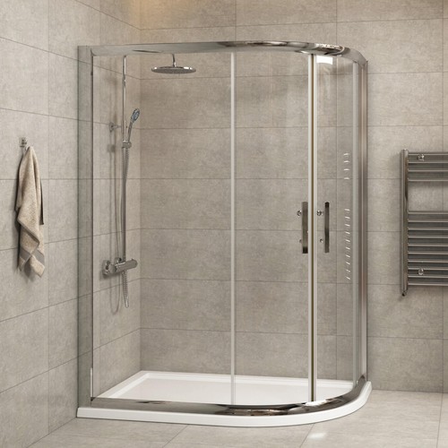 Quadrant offset shower - quadrant, /