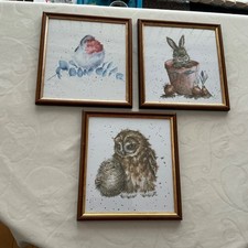 Framed prints, set of three