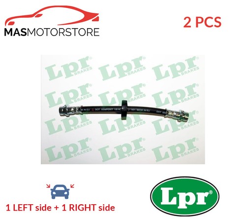 Brake hose line pipe - hose, rear
