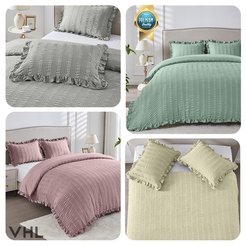 Luxury frill waffle microfibre - luxury,