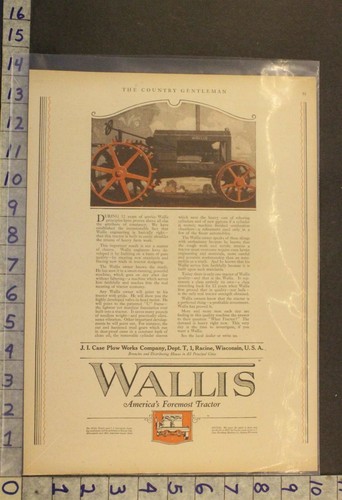 1920 wallis tractor - wallis, machine