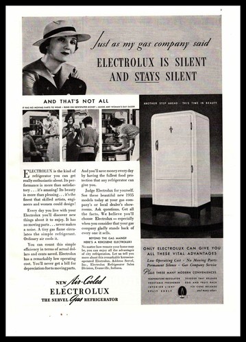 1935 electrolux air cooled - electrolux, air-cooled