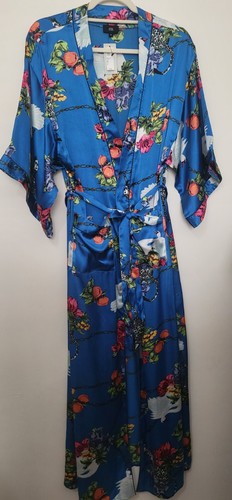 River island deep blue - blue, printed