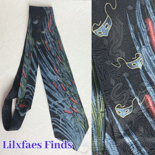 Vintage 100% Silk Carnival de