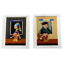  Richard Hall Framed Signed