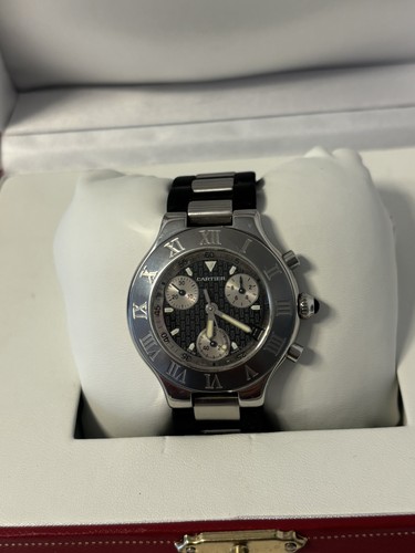 Cartier must chronoscaph - cartier, 21