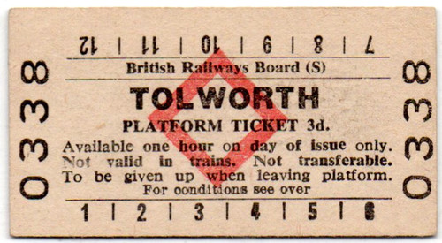 Brb platform ticket - platform,