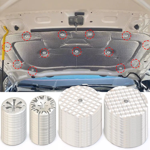 10pcs exhaust pipe insulation - exhaust,