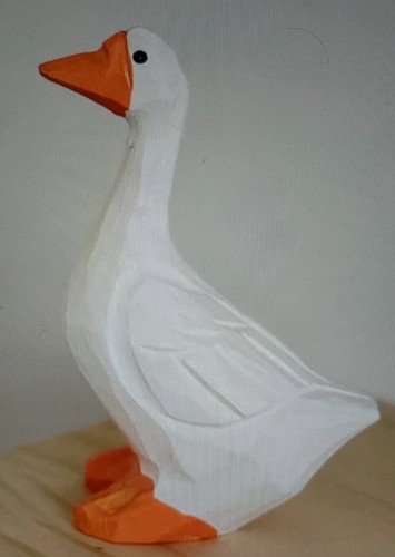 Wooden hand carved painted - wooden,