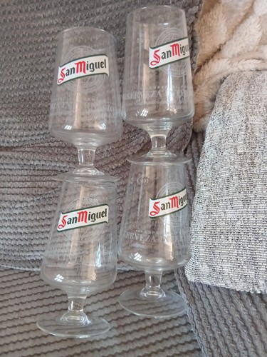 San miguel pint glasses no - san,