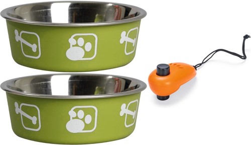 Two pack karlie dog bowl - karlie,