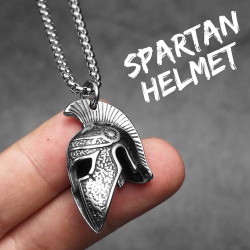 Spartan helmet pendant - helmet,