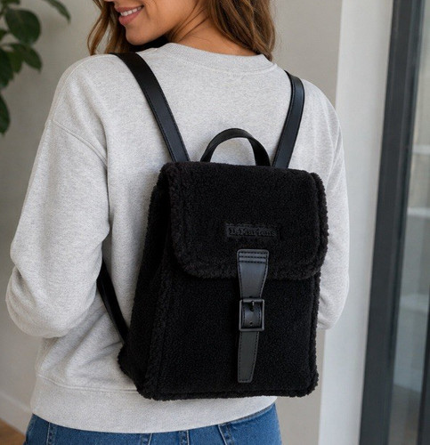 Martens black sherpa - martens,