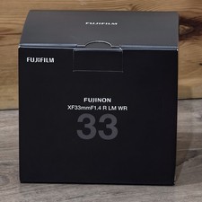 Fujifilm Fujinon XF 33mm F1.4