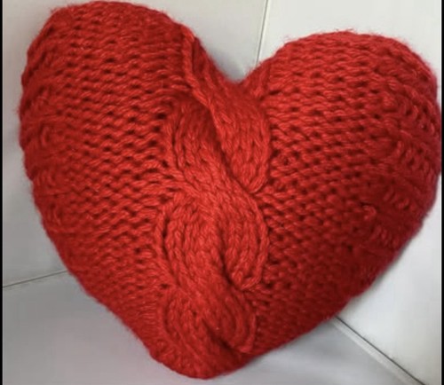 Next red knitted scatter - next,