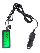 Car Thermometer InsideOutside Monitor Temperature In and Out of Your Vehicle