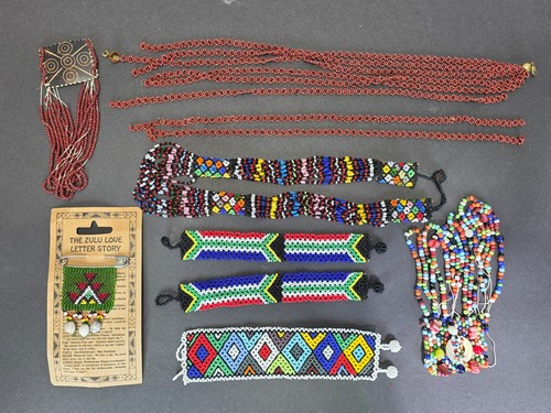 Vintage zulu beadwork - beadwork, jewelry