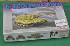 1/72 scale WW2 / dragon - E-100 heavy tank model kit - (130104)