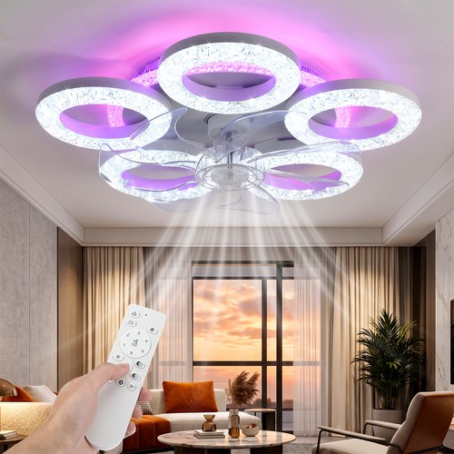 Speed large led ceiling fan - led,