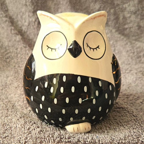 Black white polka - black,