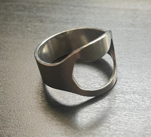 Bottle opener ring thumb - bottle, ring/thumb