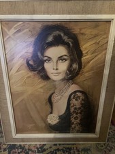 Louis Shabner 'Nicola' Framed Large Mid-Century Picture/Print